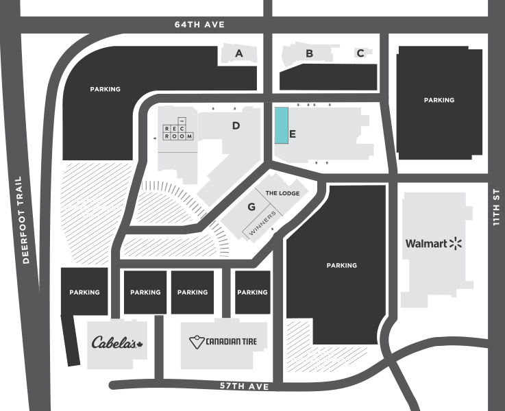 Just Your Style Salon Map