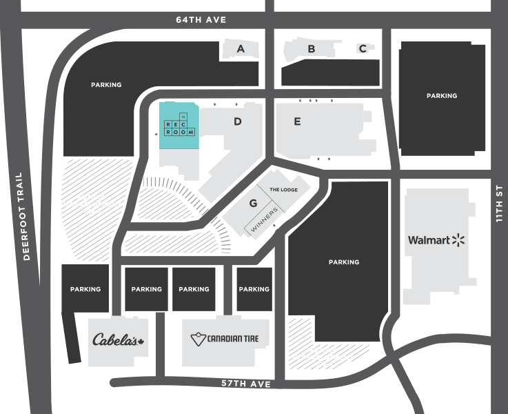 The Rec Room Map