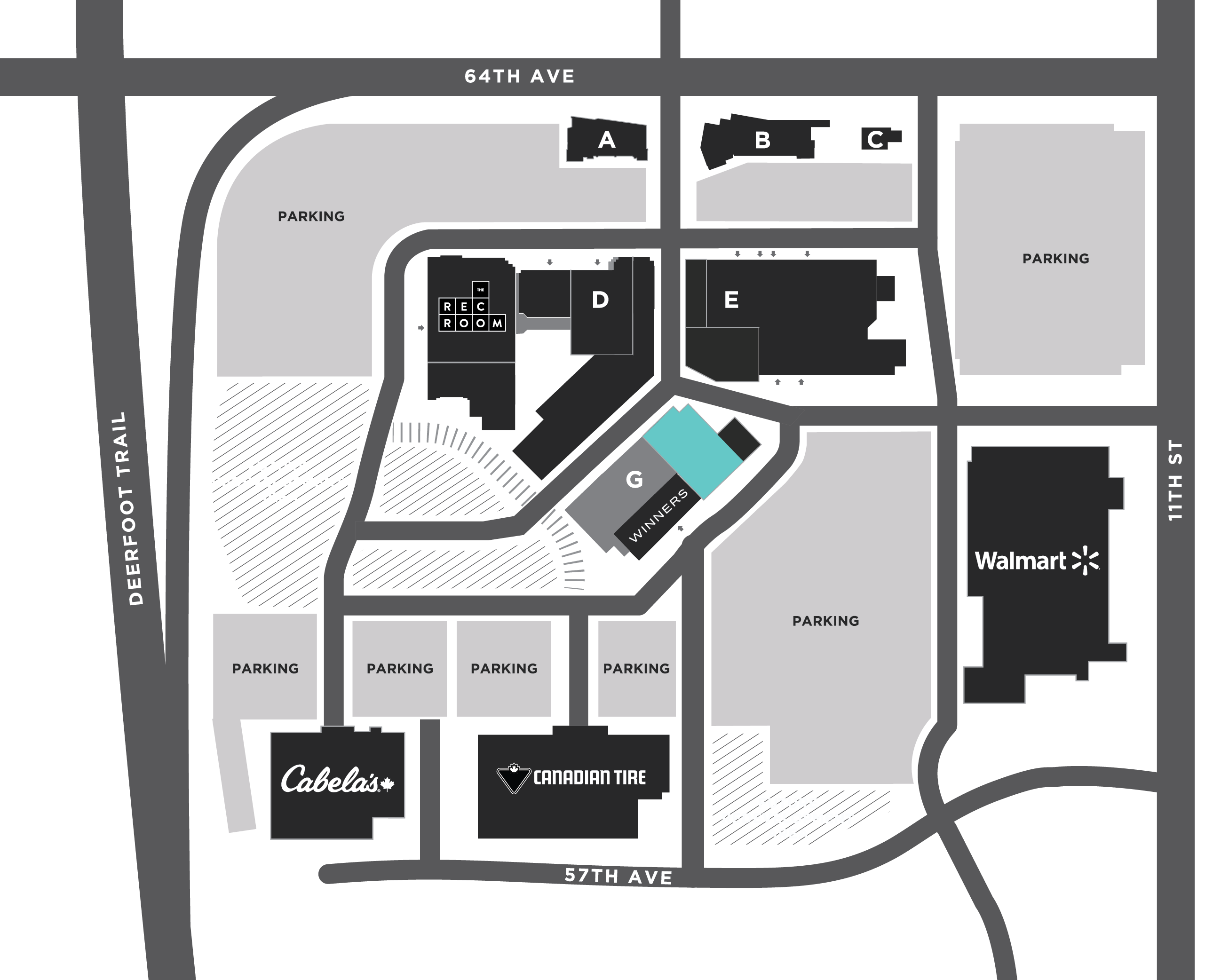 Lina’s Market Hall Map